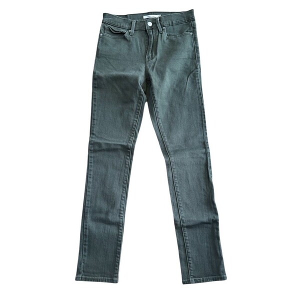 Levi's Denim - Levi’s Slimming Skinny Jeans Stretch Olive Green Women's Size 28